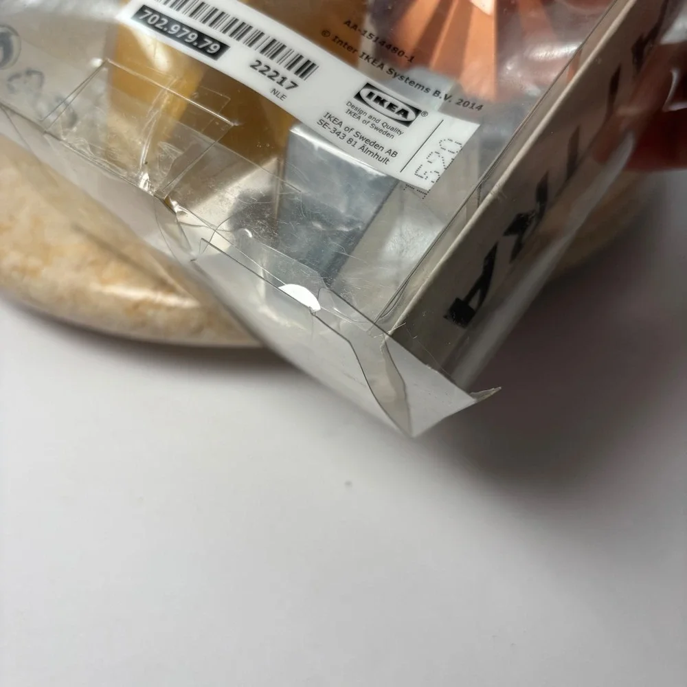 SET OF 2 IKEA SATTRA‎ Pendant Lamp Decoration Gold Copper Silver 702.979.79 NEW